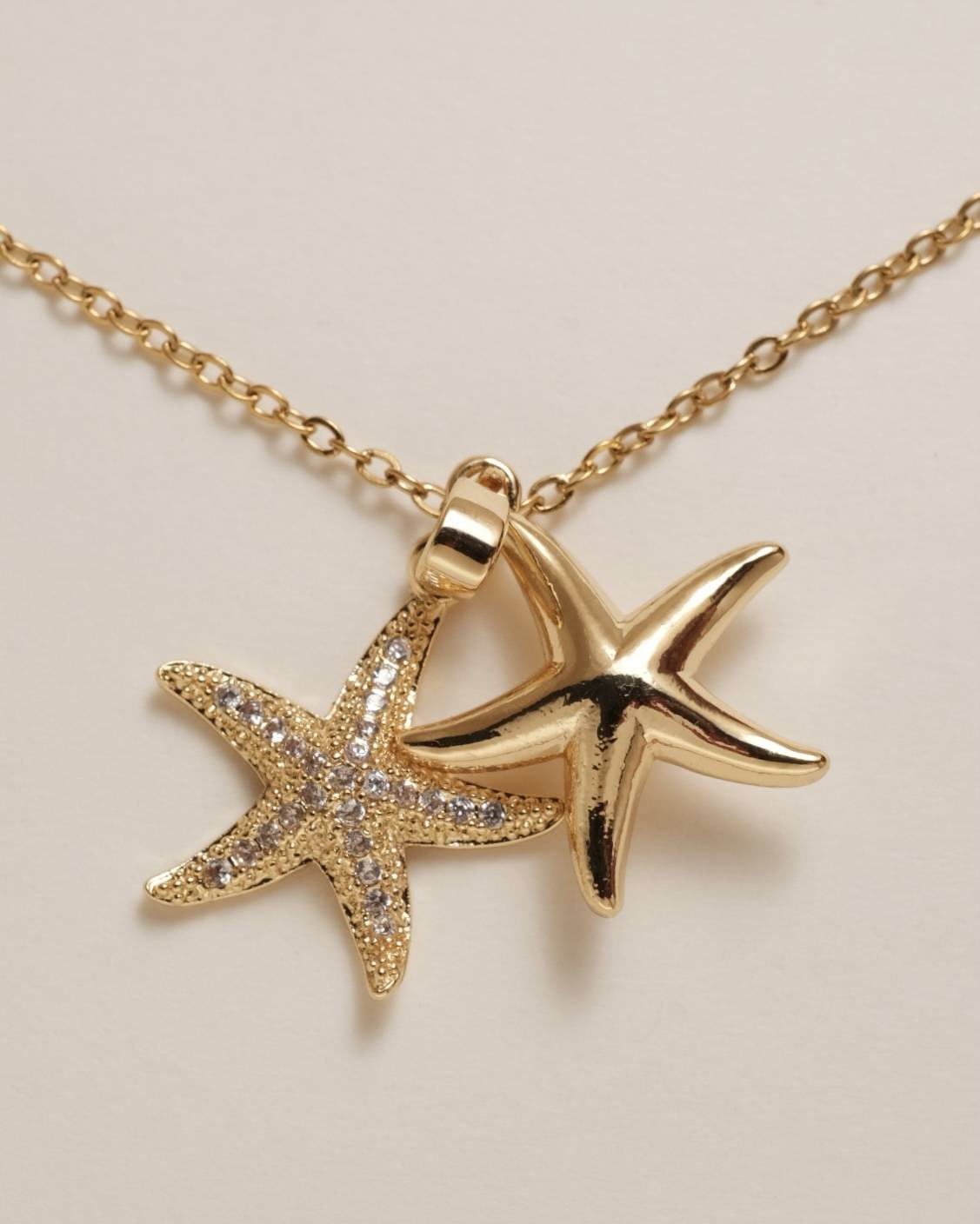 Sea Star Gold Necklace